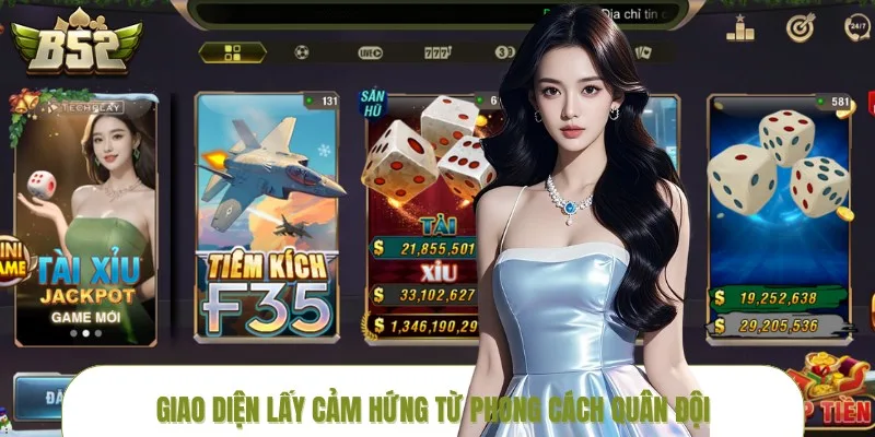 Thiết kế đồ họa quân đội mang lại cảm giác mới lạ