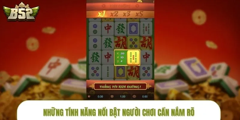 Hệ thống mang đến nhiều tính năng hỗ trợ người chơi